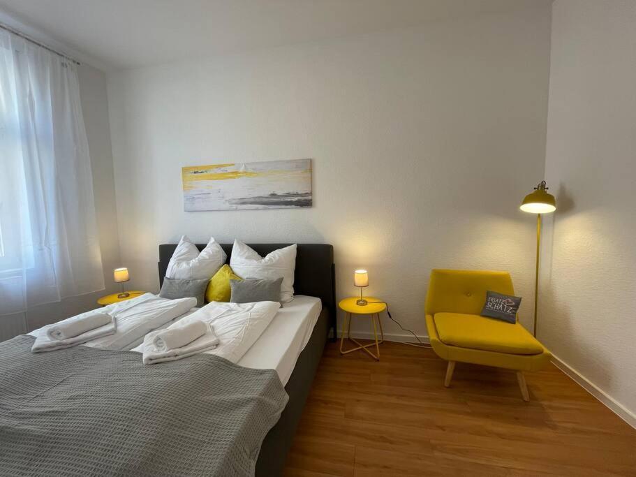 Lucky Stays Ls01 - Vollausstattung - Zentrum - Aufzug - Grosse Kueche - 2 Zimmer - Smart-Tv Magdeburg Bagian luar foto